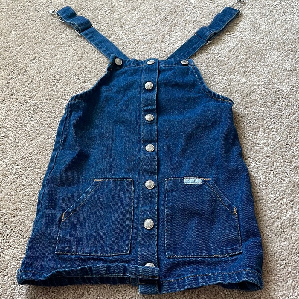 7 For All Mankind overall skirt one piece